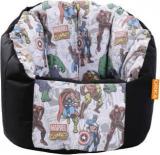 Orka XXXL Avengers Digital Printed Big Boss Chair Bean Bag With Bean Filling