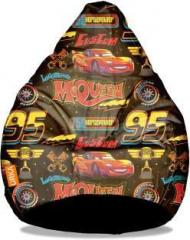 Orka XXXL Cars 95 Series Digital Printed Bean Bag With Bean Filling