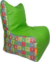 Orka XXXL Jingle Bells Digital Printed Bean Bag Chair With Bean Filling