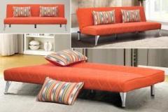 Peachtree Cozy Single Solid Wood Sofa Bed