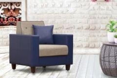 Peachtree Vegas Sofa Leatherette 1 Seater Sofa