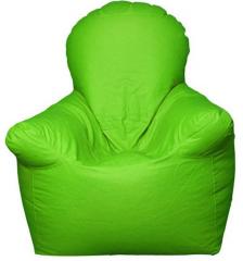 Pebbleyard Chair with Arms Bean Bag Cover in Green Colour