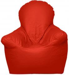 Pebbleyard Chair with Arms Bean Bag Cover in Red Colour