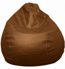 Pebbleyard Classic Filled Bean Bag in Brown Colour