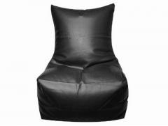 Pebbleyard L Chair Black Bean Bag With Beans