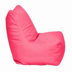 Pebbleyard L Chair Pink Bean Bag With Beans