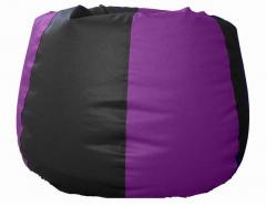 Pebbleyard L Classic Black And Purple Bean Bag With Beans