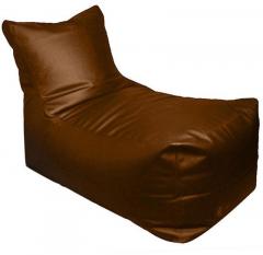 Pebbleyard Lounger XXL Size Filled Bean Bag in Brown Colour