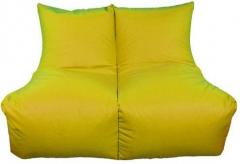 Pebbleyard Sofa Bean Bag Cover in Yellow Colour