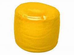 Pebbleyard XL Pouf Yellow Bean Bag With Beans