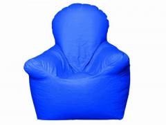 Pebbleyard XXL Chair With Arms Blue Bean Bag With Beans