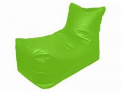 Pebbleyard XXL Lounger Chair Green Bean Bag With Beans