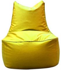 Pebbleyard XXL Size Gamer Chair Bean Bag in Yellow Colour