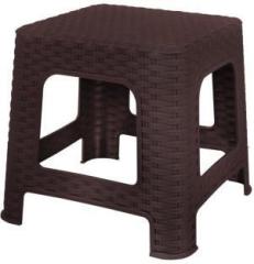 Polyset Optima Classic Perfect Posture Plastic Stool, Small, Brown Living & Bedroom Stool