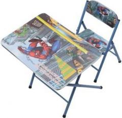 Powerpak Spider Man Table Chair Set Engineered Wood Activity Table