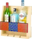 Raavi Formations Wooden Wine Rack