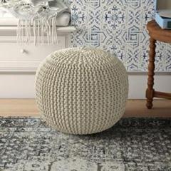 Radecor Fabric Pouf