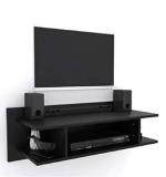 Radha Crafts Wooden TV Entertainment Unit Wall Mounted Entertainment Unit for TV Upto 24 Inch Engineered Wood TV Entertainment Unit