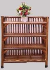 Rainbow Cane Bait Cabinet: Versatile, Eco Friendly, Durable, Aesthetic. Elevate Home Bamboo Free Standing Cabinet