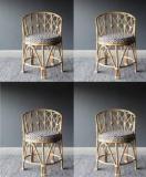 Rainbow Living with Nature Cane Rattan Chair for Home Living Room, Balcony with Cushion Cane Dining Chair