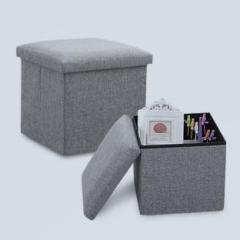 Rambhakta Stools for Sitting in Living Room Storage Stools for Sitting Storage Box for Toys of Kids Foldable Stool Living & Bedroom Stool