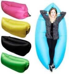 Rimatara Air Sofa Inflatable Lounger Inflatable Couch for Travelling Couch for Travelling Fabric 1 Seater Sofa