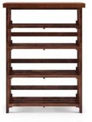 Ringabell Omnibus Solid Wood Semi Open Book Shelf