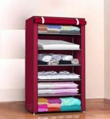 Rmerchants Multipurpose Storage Carbon Steel Collapsible Wardrobe