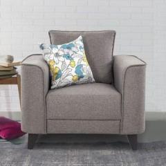 Royaloak Jenny Fabric 1 Seater Sofa