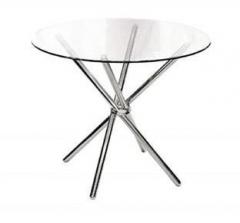 Safekart Contemporary Dining Table Metal 4 Seater Dining Table