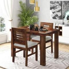 Sarswati Furniture Solid Wood 2 Seater Dining Table With 2 Chairs Dining Room Furniture/Hotel Solid Wood 2 Seater Dining Set