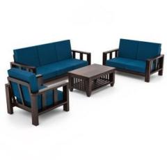 Sarswatifurniture Solid Sheesham Wooden Fabric Sofa Set For Living Room, Home & Office Fabric 3 + 2 + 1 Sofa Set