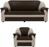 Sekar Lifestyle Polyurethane Series Leatherette 3 + 1 Sofa Set