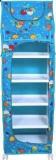 Seshekhu Baby 6 Shelve Unbreakable Material PVC Carbon Steel Collapsible Wardrobe