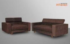 Seventh Heaven Berlin 5 Seater Sofa Set, Chenille Molfino Fabric with 3 Year Warranty Fabric 3 + 2 Sofa Set