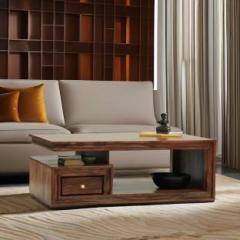 Shagun Arts Solid Sheesham Wood Coffee Table For Living Room/ Hotel/ Caf || Solid Wood Coffee Table