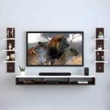 Shahq TV Cabinet for Bedroom in 32 inch in Engineered Wood TV Entertainment Unit