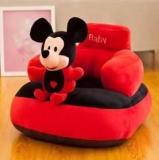 Shanshu Mickey Mouse Shaped Soft Plush Cushion Fabric Sofa