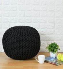 SHEEN D COR Fabric Pouf