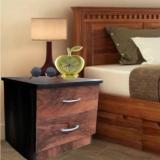 Shree 2Drawer Said Table Bedroom Livingroom Side Table Engineered Wood Side Table