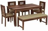 Shree Shyam Dining set in pure sheesham wood solid wood Solid Wood 6 Seater Dining Set