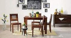 Shree Shyam Solid Wood 4 Seater Dining Set