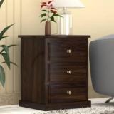 Shyam Handicraft Solid Wooden Table, Wooden Bedside Table For Bed Room, Side Table For Living Room Solid Wood Bedside Table