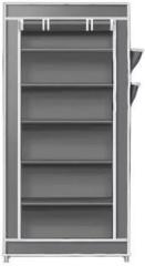 Shyam Ji Home Utility Space Saving 6 Layer Metal Shoe Rack/ Organizer Stand Carbon Steel Collapsible Wardrobe