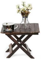 Simran Handicrafts Solid Wood Side Table