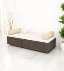 Sivom Cyprus Multipurpose Diwan/Single Bed with Storage Engineered Wood Single Box Bed