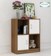 Sivom Euro Multipurpose Storage Unit/ Engineered Wood Free Standing Cabinet