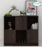 Sivom Plaza Multipurpose Storage Unit/ Engineered Wood Free Standing Cabinet