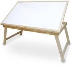 Skys & Ray white marvel Solid Wood Study Table