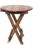 Smarts Collection Antique Wooden Folding Stool Table, Side Table .side Stool, End Table, Corner Table Solid Wood Side Table